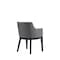 Manhattan Comfort Gansevoort Faux Leather Dining Armchair in Pebble Grey DC051AR-PE - alternate 6